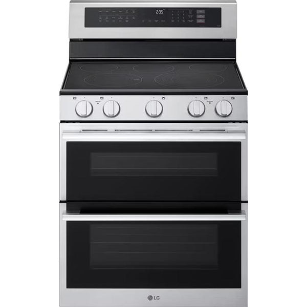 LG 30-inch, 7.3 cu. ft. Smart Electric Double Oven Freestanding Range with ProBake Convection® LDEL7324YE