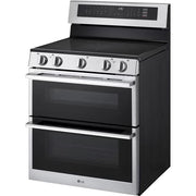  LG 30-inch, 7.3 cu. ft. Smart Electric Double Oven Freestanding Range with ProBake Convection® LDEL7324YE IMAGE 4