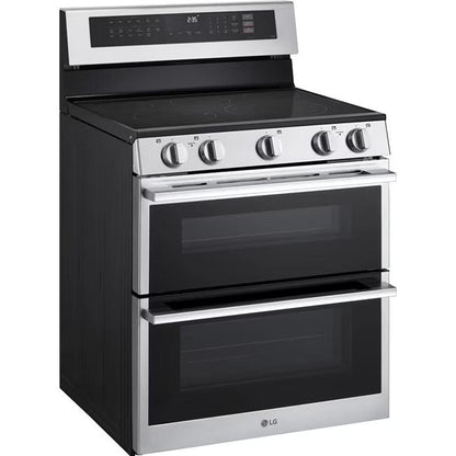  LG 30-inch, 7.3 cu. ft. Smart Electric Double Oven Freestanding Range with ProBake Convection® LDEL7324YE IMAGE 5