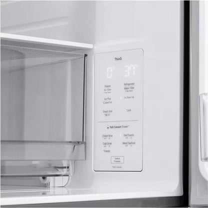  LG 29 cu. ft. Smart Standard-Depth MAX™ 4-Door French Door Refrigerator with Full-Convert Drawer™ LF29N8330S IMAGE 10