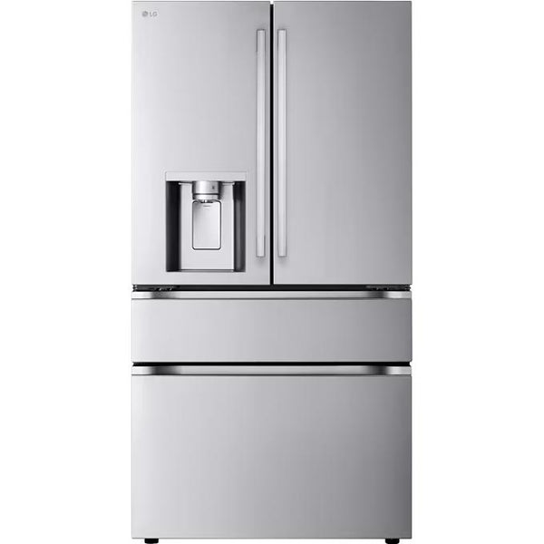 LG 29 cu. ft. Smart Standard-Depth MAX™ 4-Door French Door Refrigerator with Full-Convert Drawer™ LF29N8330S