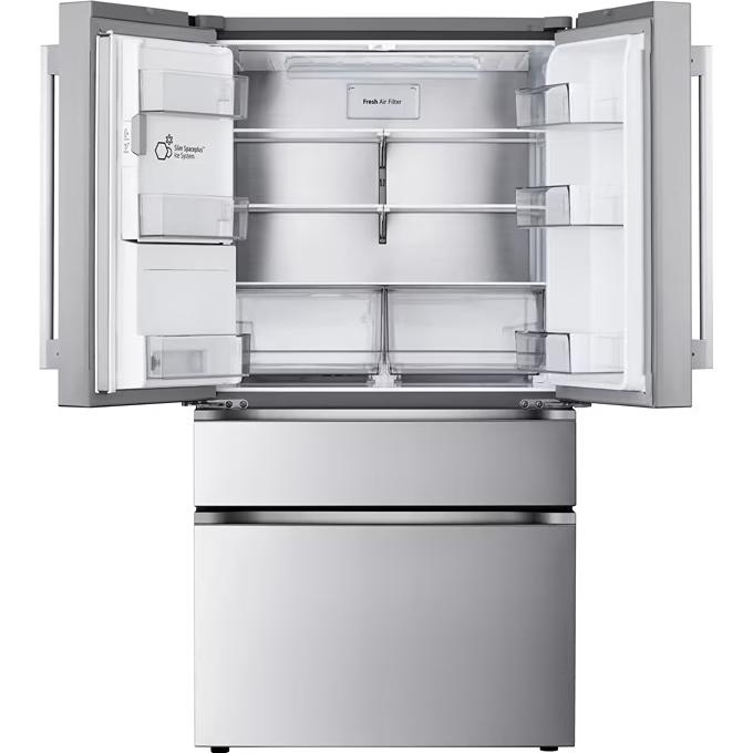  LG 29 cu. ft. Smart Standard-Depth MAX™ 4-Door French Door Refrigerator with Full-Convert Drawer™ LF29N8330S IMAGE 2