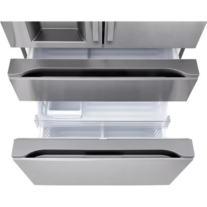  LG 29 cu. ft. Smart Standard-Depth MAX™ 4-Door French Door Refrigerator with Full-Convert Drawer™ LF29N8330S IMAGE 3