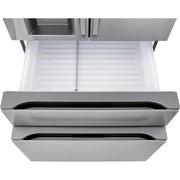  LG 29 cu. ft. Smart Standard-Depth MAX™ 4-Door French Door Refrigerator with Full-Convert Drawer™ LF29N8330S IMAGE 4
