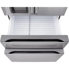  LG 29 cu. ft. Smart Standard-Depth MAX™ 4-Door French Door Refrigerator with Full-Convert Drawer™ LF29N8330S IMAGE 4