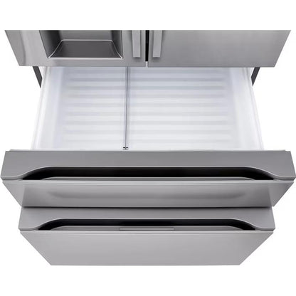  LG 29 cu. ft. Smart Standard-Depth MAX™ 4-Door French Door Refrigerator with Full-Convert Drawer™ LF29N8330S IMAGE 4