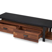 Mueble de TV Elling con 2 cajones