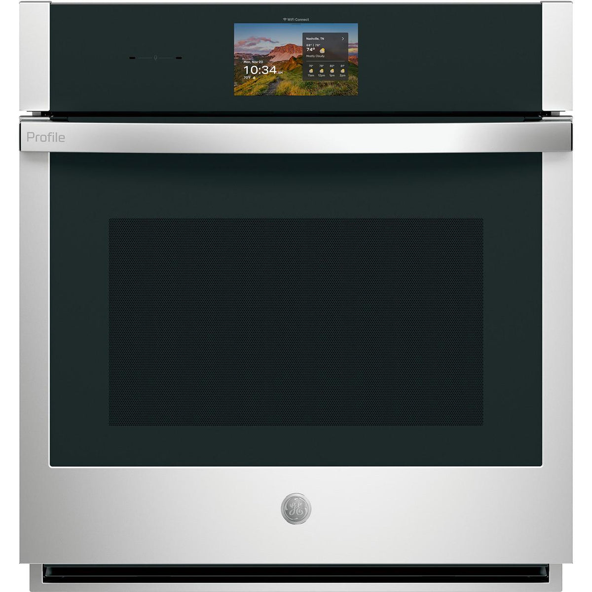  GE Profile 30-inch, 5 cu. ft. Built-in Single Wall Oven with Convection PTS7000SZSS IMAGE 1