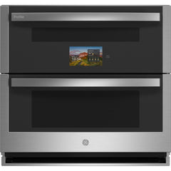  GE Profile 30-inch Built-In Wall Oven with Twin Flex Convection PTS9200SZSS IMAGE 1