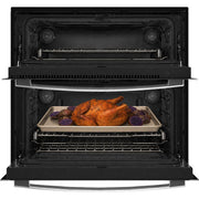  GE Profile 30-inch Built-In Wall Oven with Twin Flex Convection PTS9200SZSS IMAGE 3