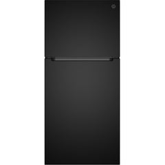  GE 30-inch, 19 cu. ft. Freestanding Top Freezer Refrigerator with Garage-Ready Performance GPS19KGZBB IMAGE 1