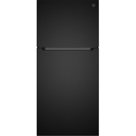  GE 30-inch, 19 cu. ft. Freestanding Top Freezer Refrigerator with Garage-Ready Performance GPS19KGZBB IMAGE 1