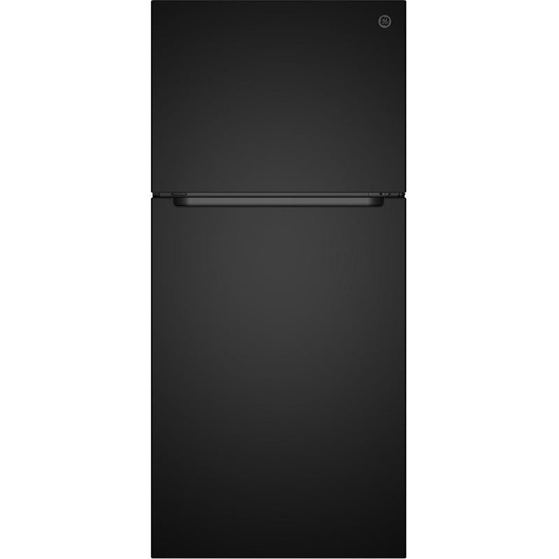 GE 30-inch, 19 cu. ft. Freestanding Top Freezer Refrigerator with Garage-Ready Performance GPS19KGZBB