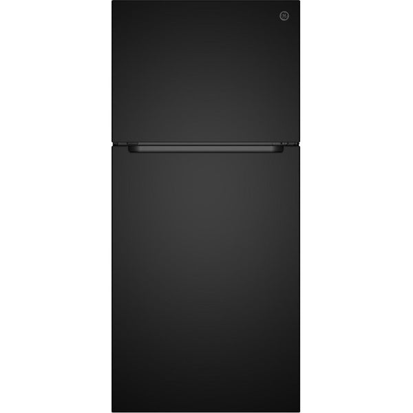 GE 30-inch, 19 cu. ft. Freestanding Top Freezer Refrigerator with Garage-Ready Performance GPS19KGZBB