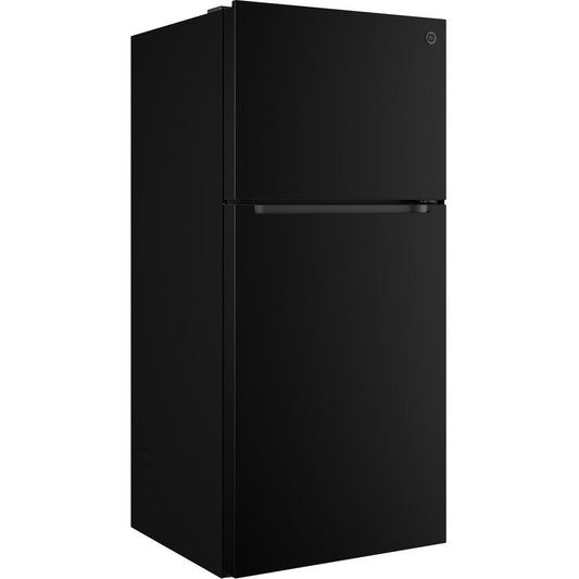  GE 30-inch, 19 cu. ft. Freestanding Top Freezer Refrigerator with Garage-Ready Performance GPS19KGZBB IMAGE 2