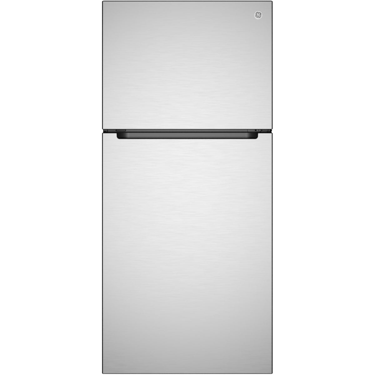  GE 30-inch, 19 cu. ft. Freestanding Top Freezer Refrigerator with Garage-Ready Performance GPS19KYZFS IMAGE 1