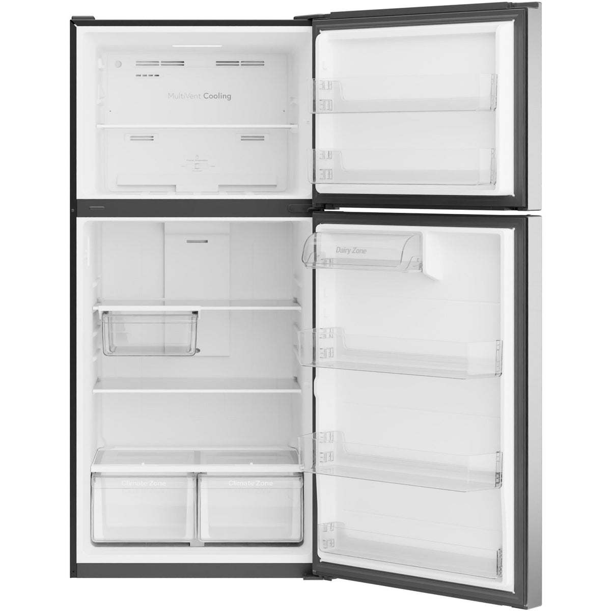  GE 30-inch, 19 cu. ft. Freestanding Top Freezer Refrigerator with Garage-Ready Performance GPS19KYZFS IMAGE 4
