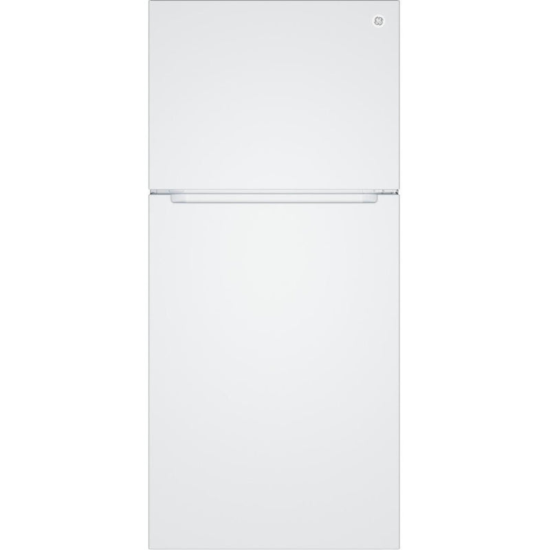 GE 30-inch, 19 cu. ft. Freestanding Top Freezer Refrigerator with Garage-Ready Performance GPS19KGZWW