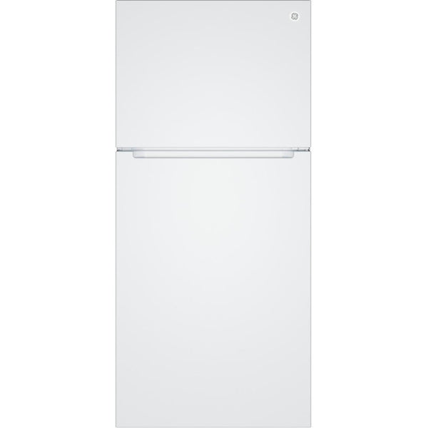 GE 30-inch, 19 cu. ft. Freestanding Top Freezer Refrigerator with Garage-Ready Performance GPS19KGZWW