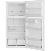  GE 30-inch, 21 cu. ft. Freestanding Top Freezer Refrigerator with Garage-Ready Performance GPS21KGZWW IMAGE 3