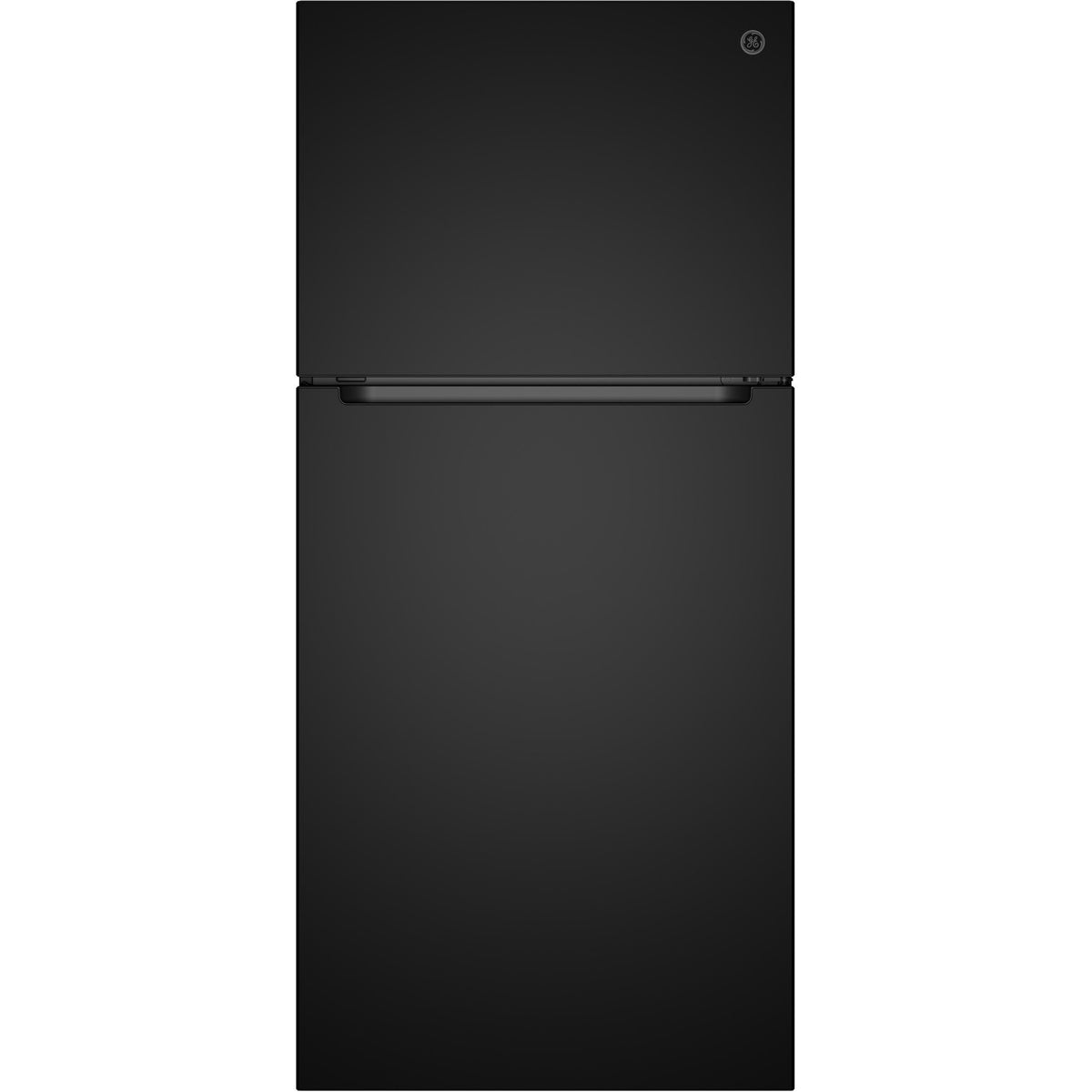  GE 30-inch, 21 cu. ft. Freestanding Top Freezer Refrigerator with Garage-Ready Performance GPS21KGZBB IMAGE 1