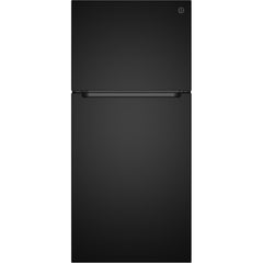  GE 30-inch, 21 cu. ft. Freestanding Top Freezer Refrigerator with Garage-Ready Performance GPS21KGZBB IMAGE 1