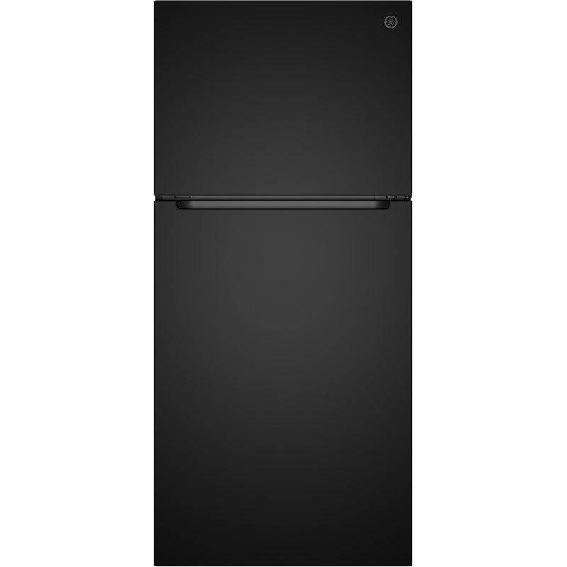 GE 30-inch, 21 cu. ft. Freestanding Top Freezer Refrigerator with Garage-Ready Performance GPS21KGZBB