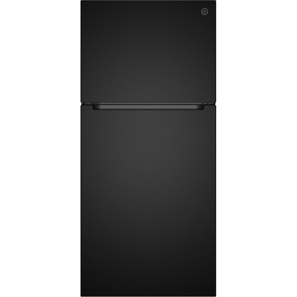 GE 30-inch, 21 cu. ft. Freestanding Top Freezer Refrigerator with Garage-Ready Performance GPS21KGZBB