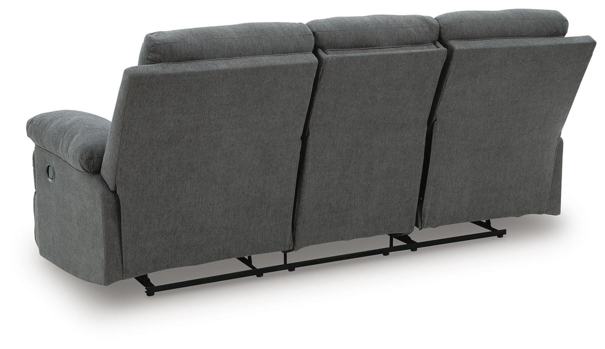 Tarrant Reclining Sofa with Drop Down Table