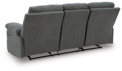 Tarrant Reclining Sofa with Drop Down Table