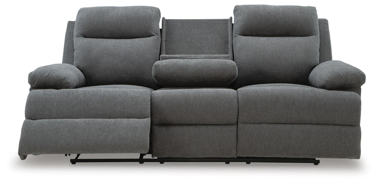 Tarrant Reclining Sofa with Drop Down Table