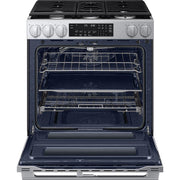  Samsung 30-inch, 6.0 cu. ft. Slide-in Gas Range with True Convection Technology NSG90H60DRAA IMAGE 2