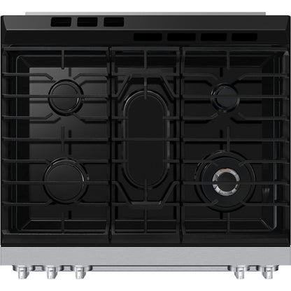  Samsung 30-inch, 6.0 cu. ft. Slide-in Gas Range with True Convection Technology NSG90H60DRAA IMAGE 3