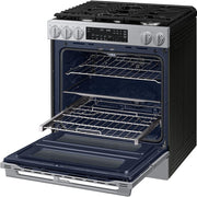  Samsung 30-inch, 6.0 cu. ft. Slide-in Gas Range with True Convection Technology NSG90H60DRAA IMAGE 4