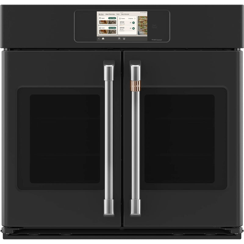 Café 30-inch, 5.0 cu. ft. Built-in Single Wall Oven with True European Convection CTS90FP3ZD1
