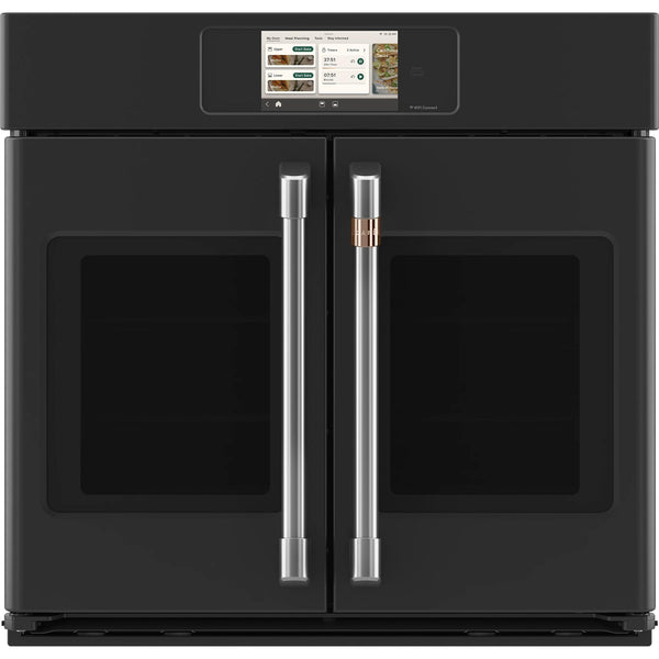Café 30-inch, 5.0 cu. ft. Built-in Single Wall Oven with True European Convection CTS90FP3ZD1