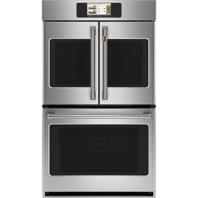 Café 30-inch, 10.0 cu. ft. Built-in Double Wall Oven with True European Convection CTD90FP2ZS1