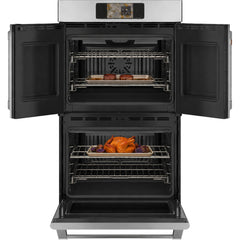  Café 30-inch, 10.0 cu. ft. Built-in Double Wall Oven with True European Convection CTD90FP2ZS1 IMAGE 3