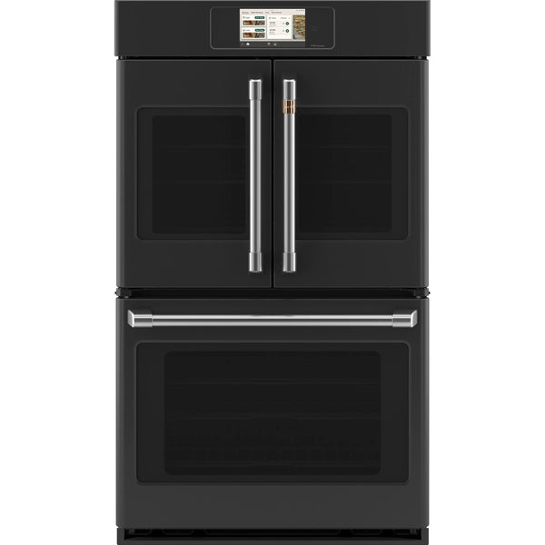 Café 30-inch, 10.0 cu. ft. Built-in Double Wall Oven with True European Convection CTD90FP3ZD1