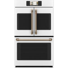  Café 30-inch, 10.0 cu. ft. Built-in Double Wall Oven with True European Convection CTD90FP4ZW2 IMAGE 1