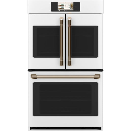  Café 30-inch, 10.0 cu. ft. Built-in Double Wall Oven with True European Convection CTD90FP4ZW2 IMAGE 1