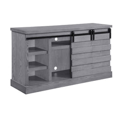 Amrita 59"L Rectangular TV Stand with Fireplace