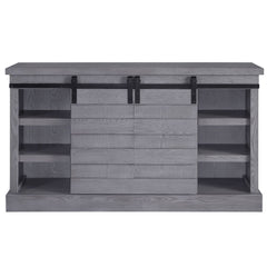 Amrita 59"L Rectangular TV Stand with Fireplace