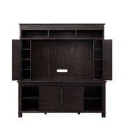 Apison TV Stand Entertainment Center with Fireplace