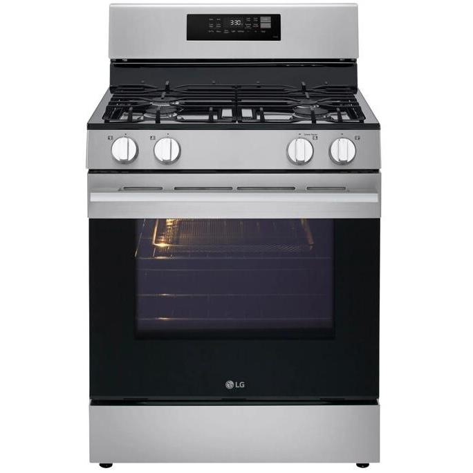  LG 30-inch Gas Range with Air Fry LRGN6321Y IMAGE 1
