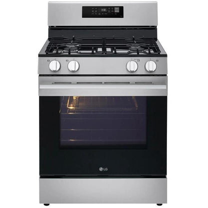  LG 30-inch Gas Range with Air Fry LRGN6321Y IMAGE 1