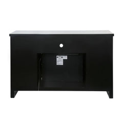 Noralie 59"L x 36"H Glam TV Stand with Fireplace