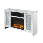 Noralie 59"L x 36"H Glam TV Stand with Fireplace