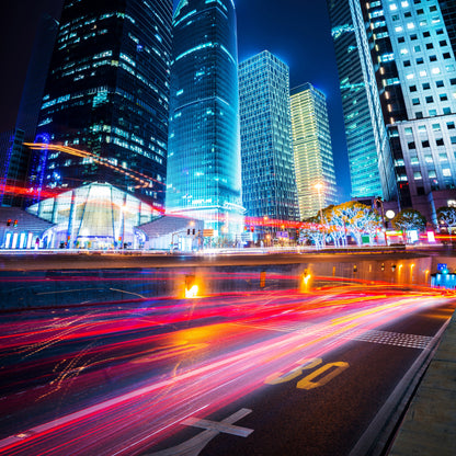 ''City Lights'' Tempered Glass