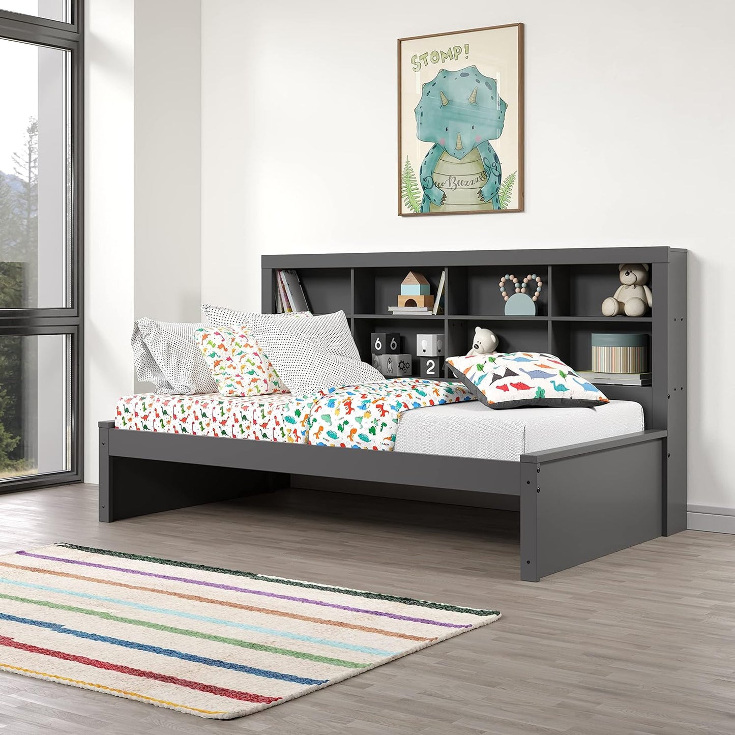 Daybed with Bookcase